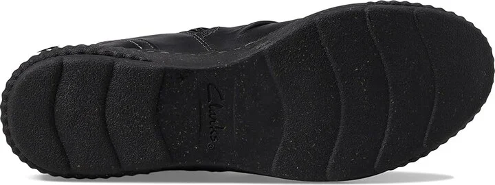 Clarks Caroline Orchid Women's Boots Black Leather : 9 B - Medium - Image 3