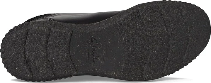 Clarks Caroline Park Women's Boots Black Combi Leather : 5 B - Medium, Textile/Leather - Image 3