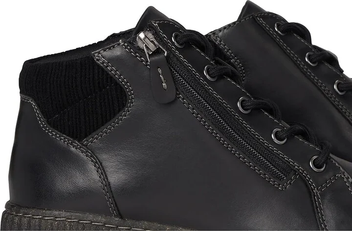 Clarks Caroline Park Women's Boots Black Combi Leather : 5 B - Medium, Textile/Leather - Image 7