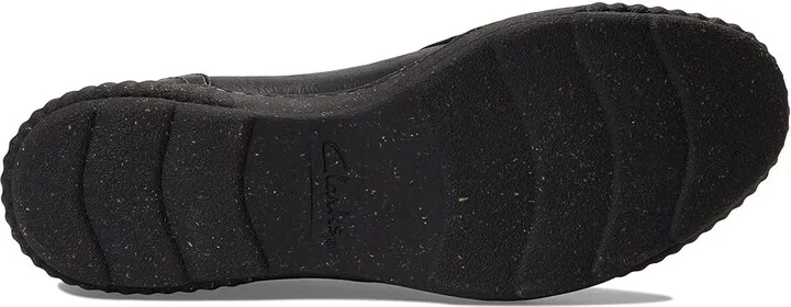 Clarks Caroline Pearl Women's Shoes Black Leather : 5 B - Medium - Image 3