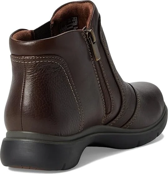 Clarks Certina Joy Women's Boots Dark Brown Leather : 8.5 B - Medium - Image 4