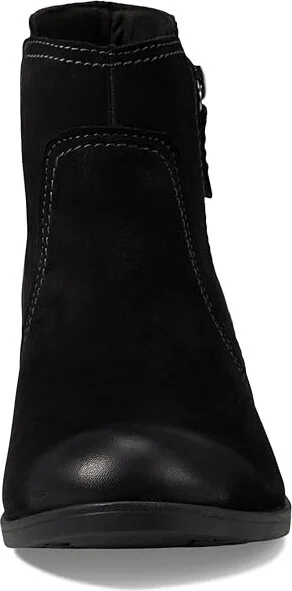 Clarks Charlten Ave Women's Boots Black Nubuck : 5.5 B - Medium, Leather - Image 2