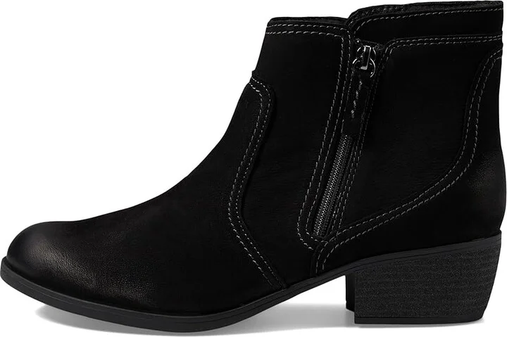 Clarks Charlten Ave Women's Boots Black Nubuck : 5.5 B - Medium, Leather - Image 5