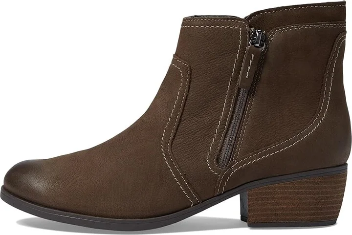 Clarks Charlten Ave Women's Boots Slate Nubuck : 9 D - Wide, Leather - Image 5