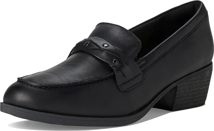 Clarks Charlten Echo High Women's Heels Black Leather : 8 B - Medium, Leather/Rubber - Image 5