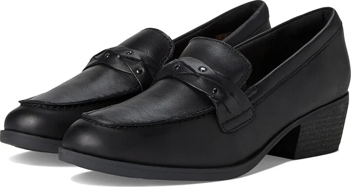 Clarks Charlten Echo High Women's Heels Black Leather : 8 B - Medium, Leather/Rubber