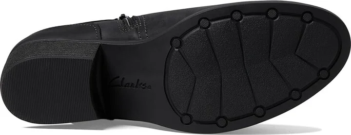 Clarks Charlten Grace Women's Boots Black Oily : 7 D - Wide, Leather - Image 3