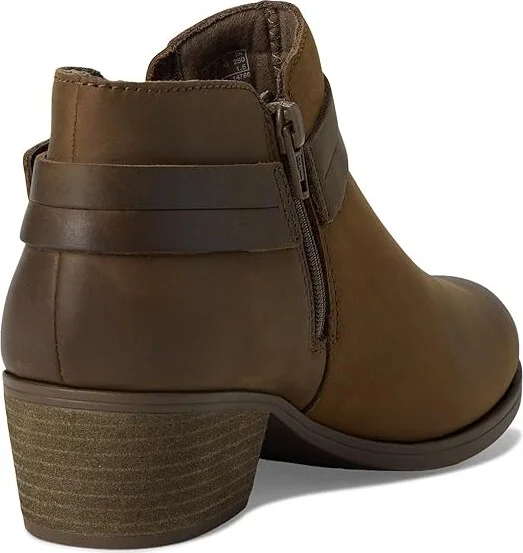 Clarks Charlten Rae Women's Boots Mushroom Oily Leather : 6 B - Medium - Image 4