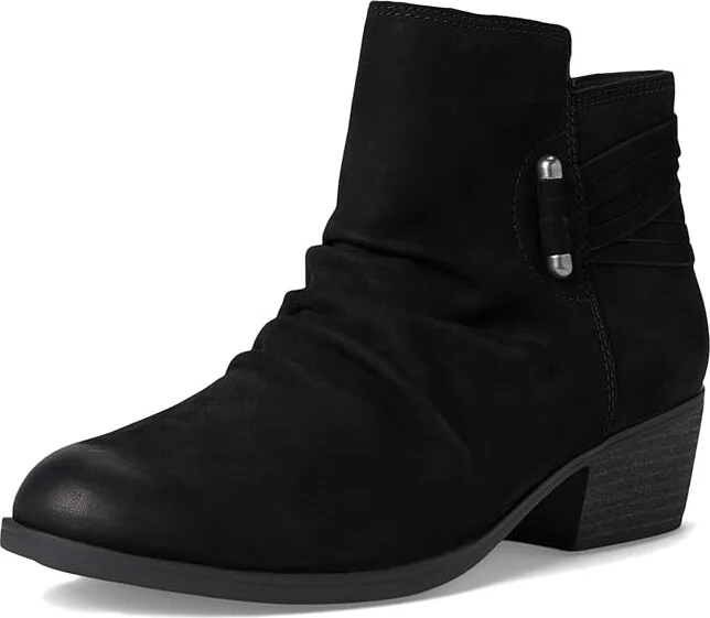 Clarks Charlten Rosa Women's Boots Black Nubuck : 10 B - Medium, Leather - Image 5