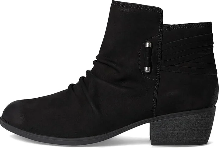 Clarks Charlten Rosa Women's Boots Black Nubuck : 10 B - Medium, Leather - Image 6