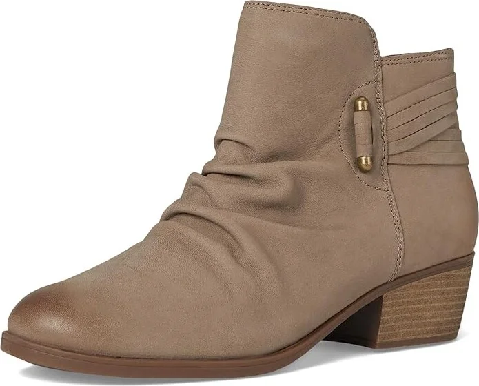 Clarks Charlten Rosa Women's Boots Dark Taupe Nubuck : 5.5 B - Medium, Leather - Image 5