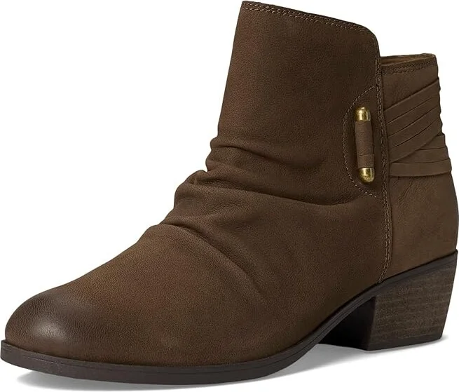 Clarks Charlten Rosa Women's Boots Mushroom Nubuck : 9.5 D - Wide, Leather - Image 5