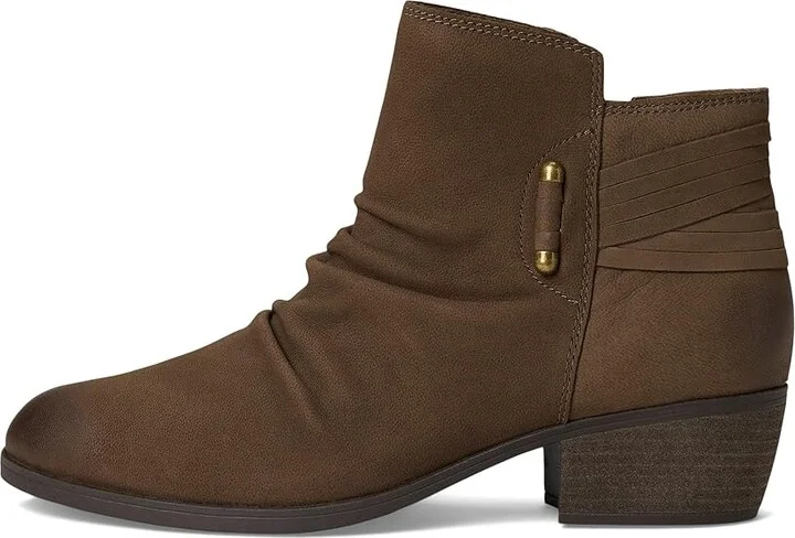 Clarks Charlten Rosa Women's Boots Mushroom Nubuck : 9.5 D - Wide, Leather - Image 6