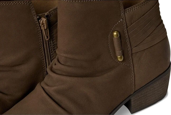 Clarks Charlten Rosa Women's Boots Mushroom Nubuck : 9.5 D - Wide, Leather - Image 7