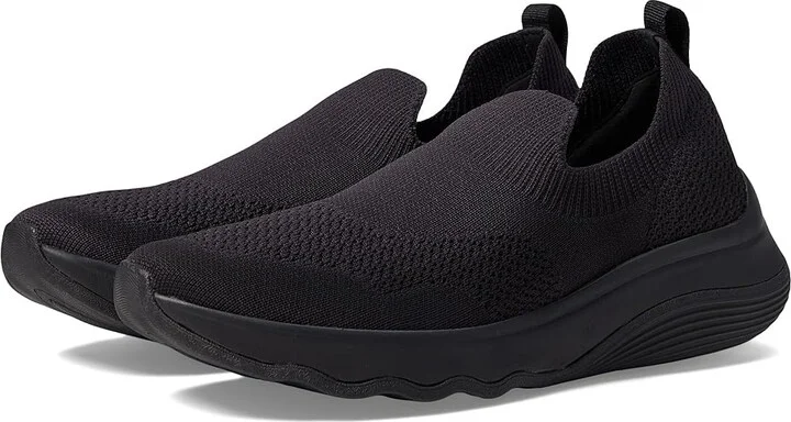 Clarks Circuit Path Women's Flat Shoes Black/Black Textile : 8 B - Medium, Synthetic