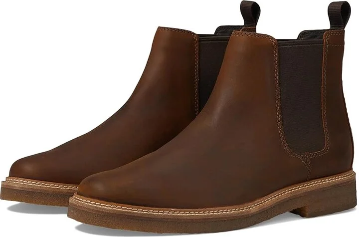 Clarks Clarkdale Easy Men's Boots Beeswax Leather : 8 EE - Wide, Leather/Textile