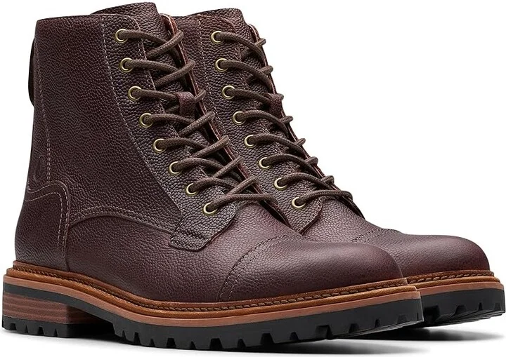 Brown Scotch Grain Leather