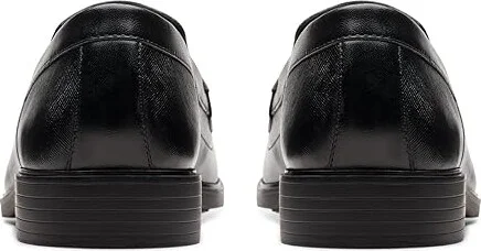 Clarks Clarkslite Bit Men's Lace Up Wing Tip Shoes Black Leather : 7 D - Medium - Image 4