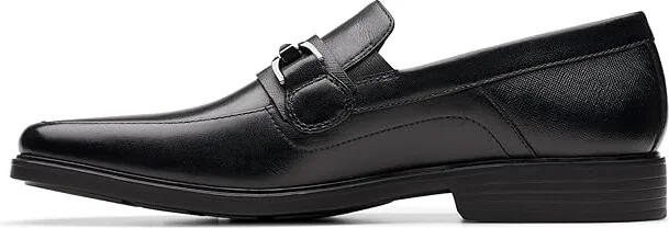 Clarks Clarkslite Bit Men's Lace Up Wing Tip Shoes Black Leather : 7 D - Medium - Image 5