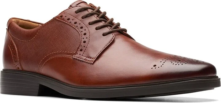 Clarks Clarkslite Tie Leather Oxford