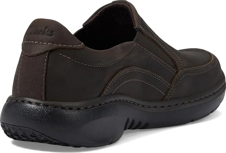 Clarks Clarkspro Step Men's Lace-up Boots Dark Brown Tumbled Leather : 10.5 D - Medium, Leather/Rubber - Image 4