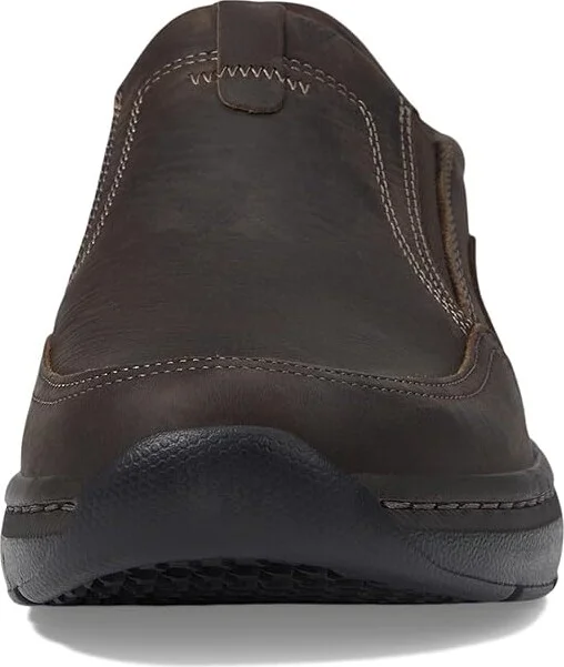 Clarks Clarkspro Step Men's Lace-up Boots Dark Brown Tumbled Leather : 10.5 D - Medium, Leather/Rubber - Image 5
