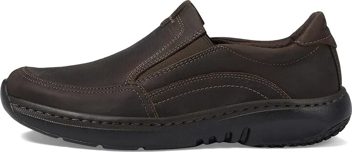 Clarks Clarkspro Step Men's Lace-up Boots Dark Brown Tumbled Leather : 10.5 D - Medium, Leather/Rubber - Image 6