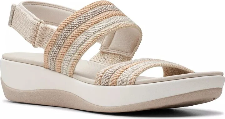 Clarks Cloudsteppers Arla Stroll Wedge Sandal