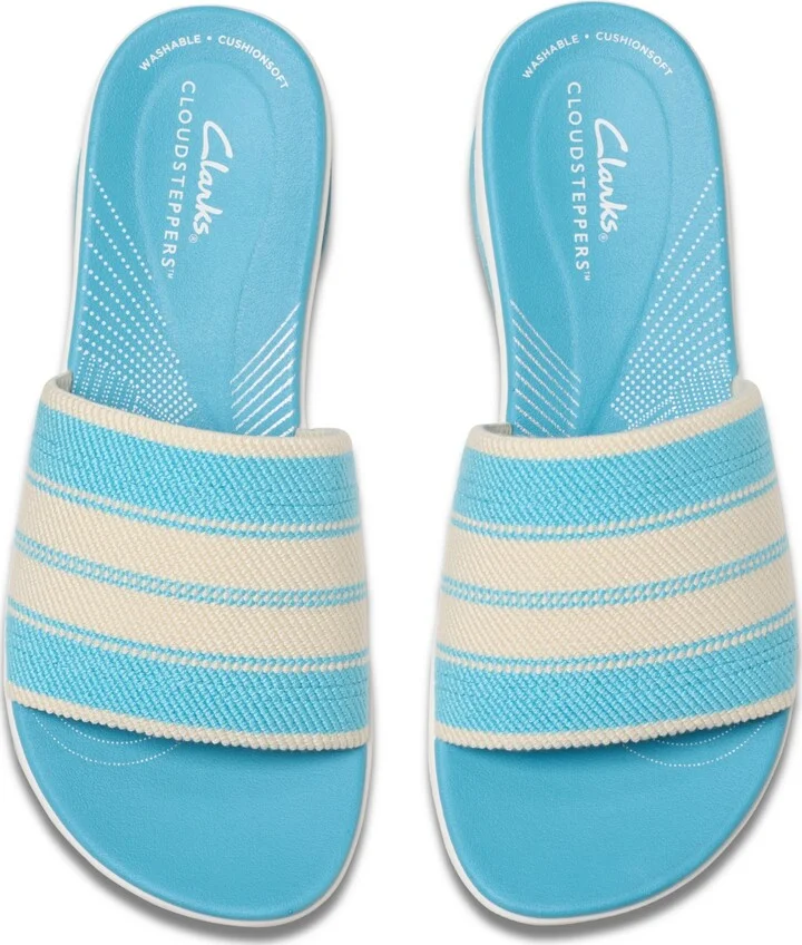 Clarks Cloudsteppers Women's Arla Hollis Slip-On Flat Sandals - Image 4