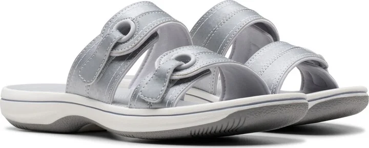 Clarks Cloudsteppers Women's Breeze Maye Slip-On Sandals - Image 10