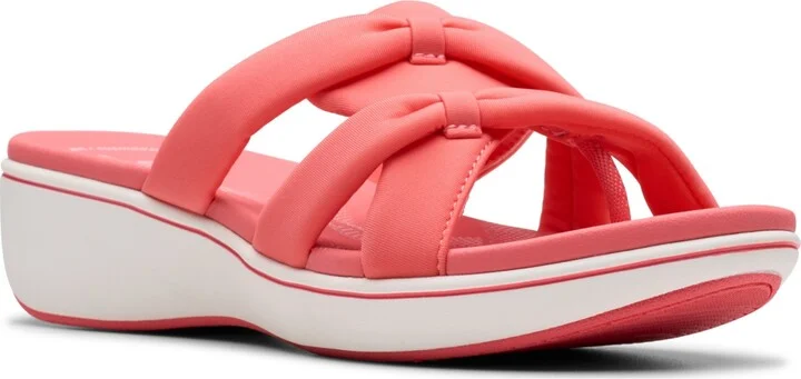 Bright Coral Textile