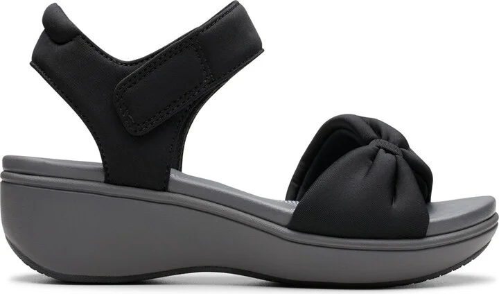 Clarks Cloudsteppers Women's Breeze Rae Sara Riptape Flat Sandals - Image 7