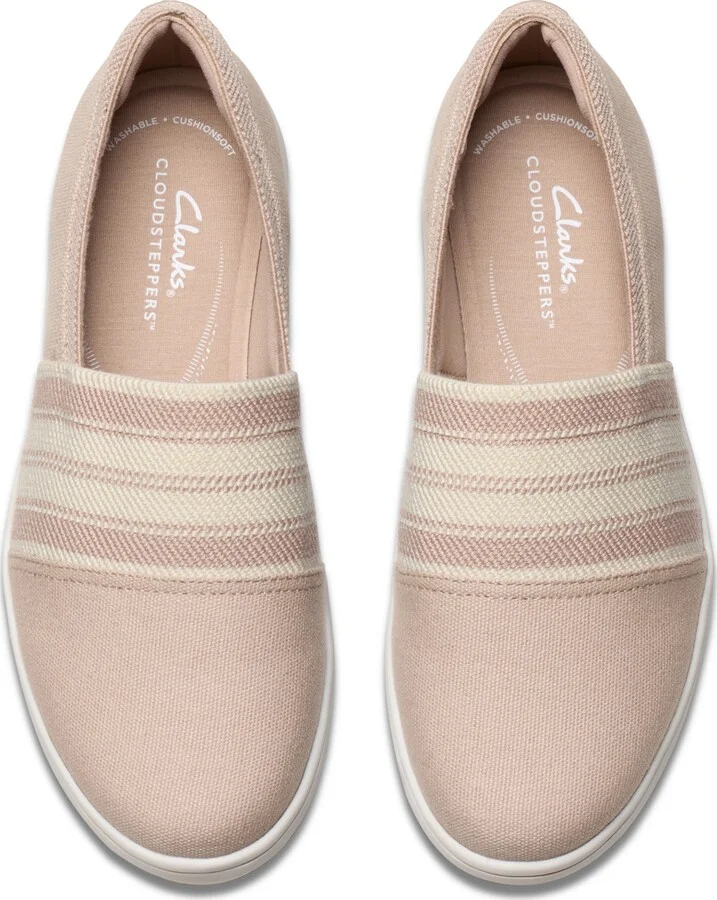 Clarks Cloudsteppers Women's Breeze Sky Mist Slip-On Shoes - Image 6