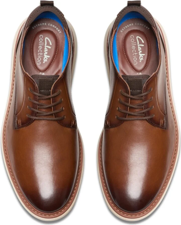 Clarks Collection Men's Brantin Plain Toe Dress Casual Shoes - Image 7
