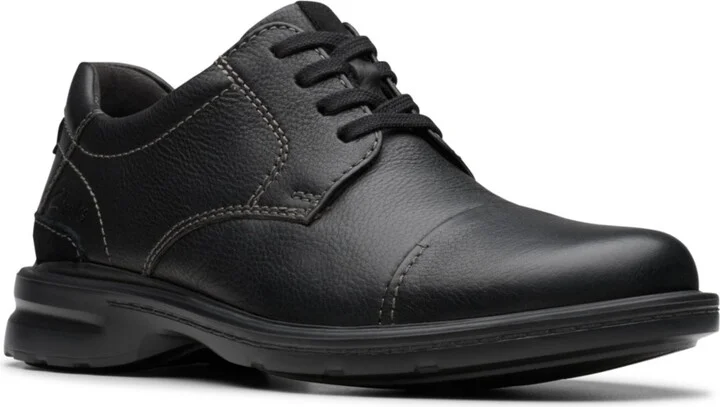 Black Tumbled Leather