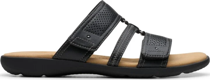 Clarks Collection Women's Elizabelle Ave Slip-On Flat Sandals - Image 2