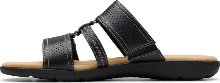 Clarks Collection Women's Elizabelle Ave Slip-On Flat Sandals - Image 3