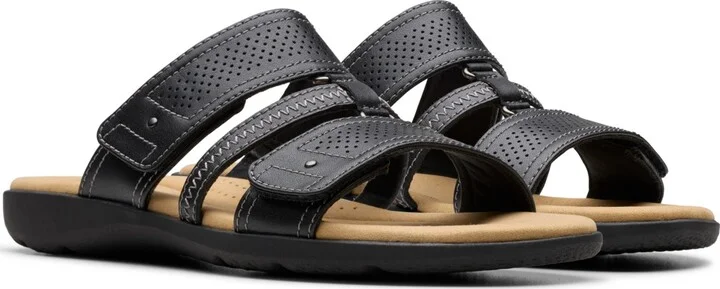 Clarks Collection Women's Elizabelle Ave Slip-On Flat Sandals - Image 5