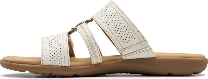 Clarks Collection Women's Elizabelle Ave Slip-On Flat Sandals - Image 8