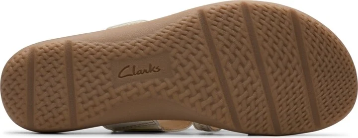 Clarks Collection Women's Elizabelle Ave Slip-On Flat Sandals - Image 9