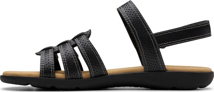 Clarks Collection Women's Elizabelle Kay Riptape Flat Sandals - Image 6