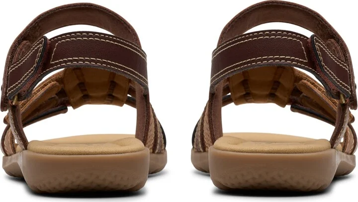 Clarks Collection Women's Elizabelle Kay Riptape Flat Sandals - Image 8