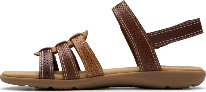 Clarks Collection Women's Elizabelle Kay Riptape Flat Sandals - Image 11