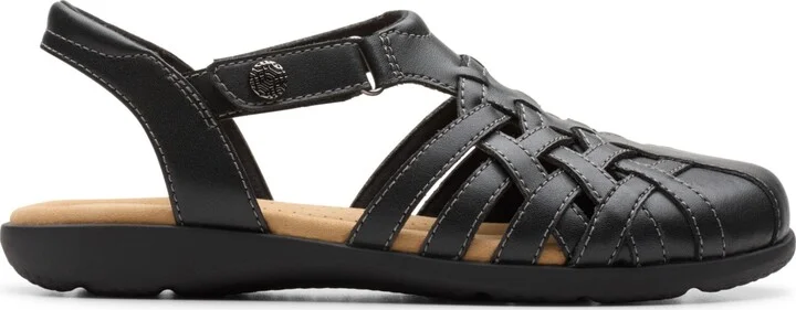 Clarks Collection Women's Elizabelle Mia Riptape Flat Sandals - Image 2