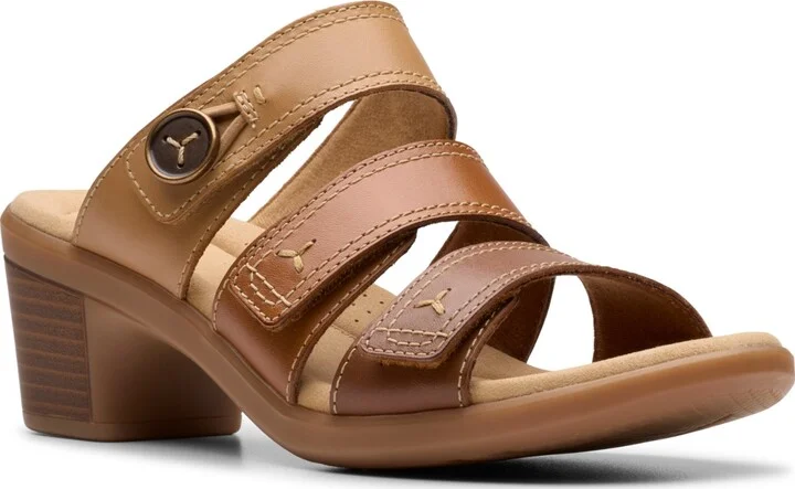 Clarks Collection Women's Emily2 Adella Block Heel Sandals
