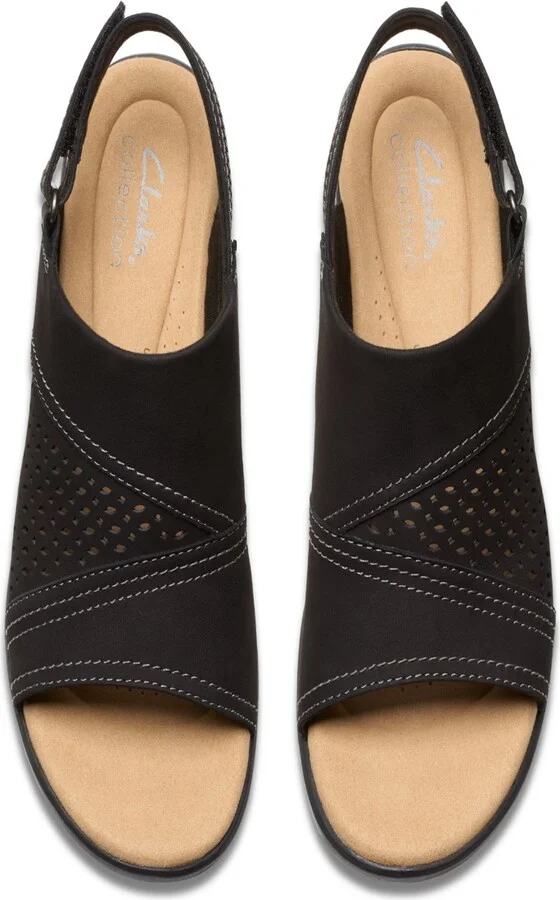Clarks Collection Women's Emily2 Mist Block Heel Sandals - Image 9