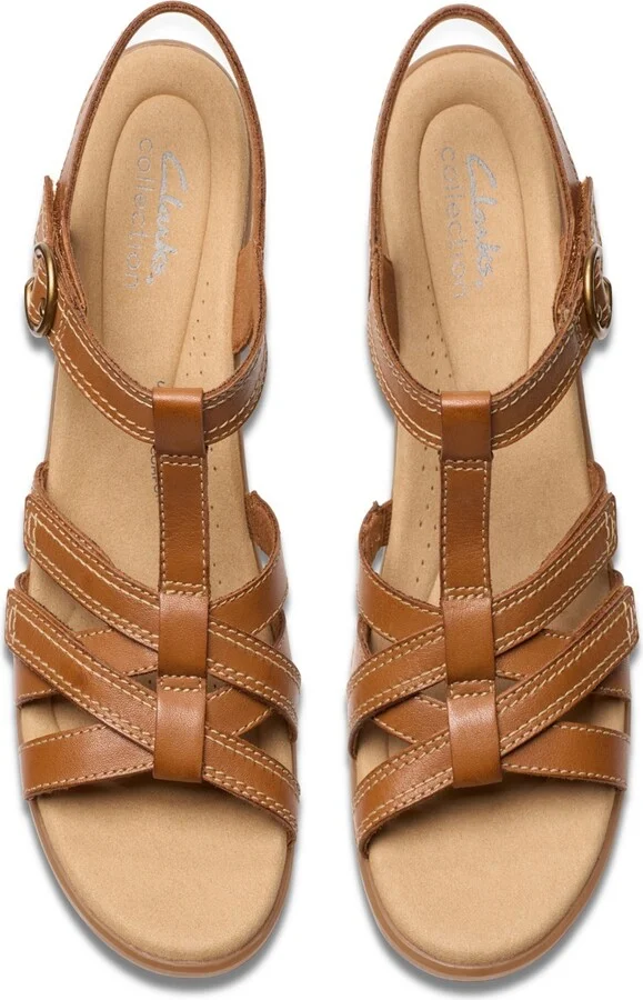 Clarks Collection Women's Emily2 Rose Block Heel Sandals - Image 4
