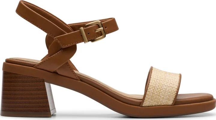 Clarks Collection Women's Jaylan Ray Square Toe Sandals - Image 2