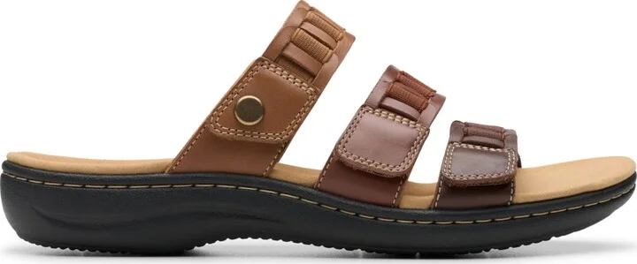 Clarks Collection Women's Laurieann Hope Slip-On Flat Sandals - Image 7