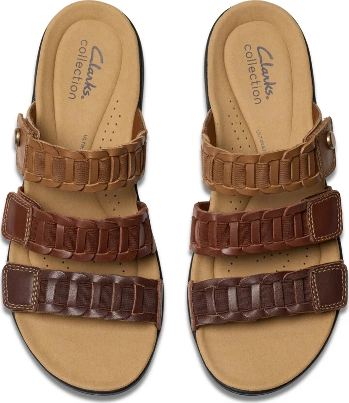 Clarks Collection Women's Laurieann Hope Slip-On Flat Sandals - Image 10